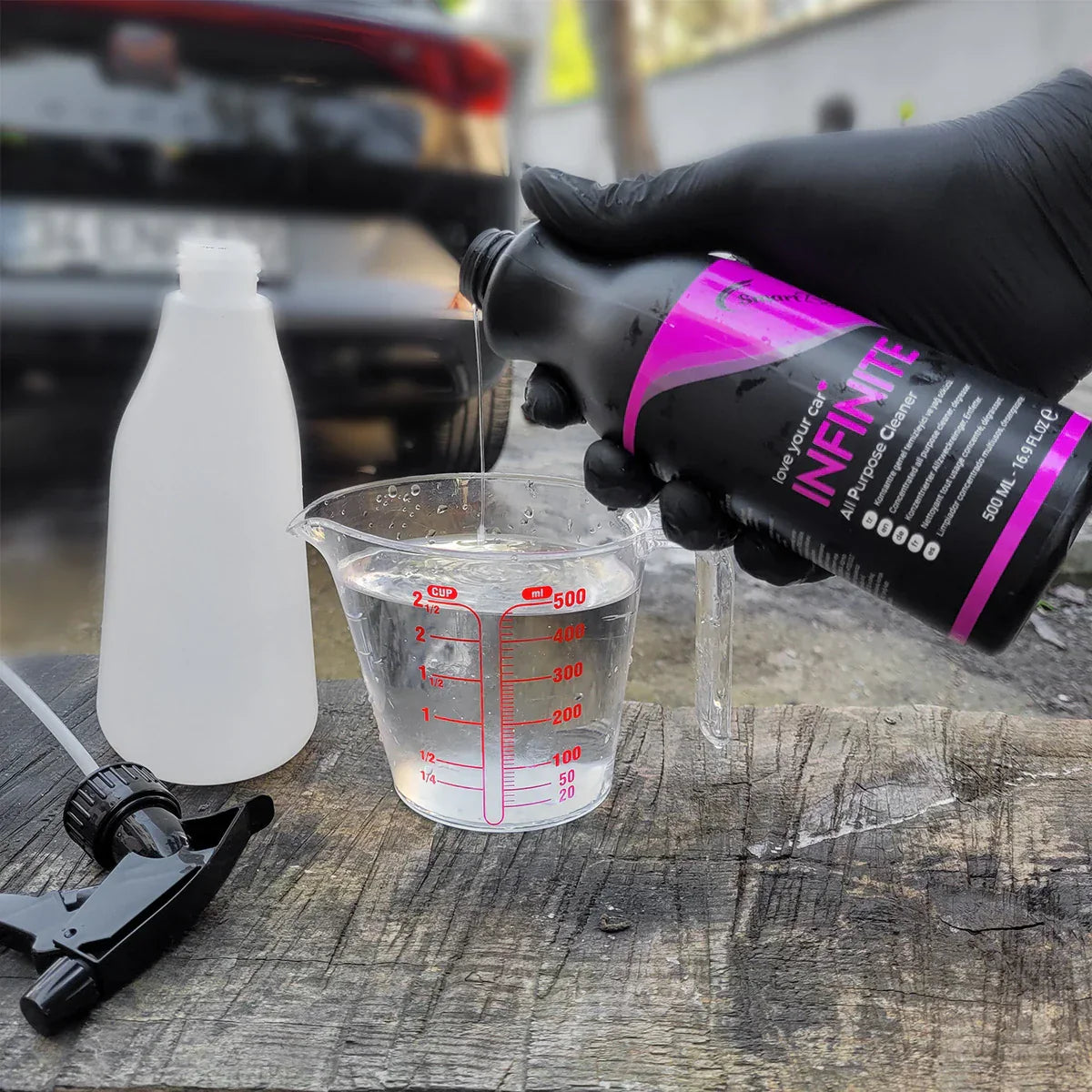 Flash Bez  Konsantre Oto İç ve Dış Genel Temizleyici APC - 500 ml